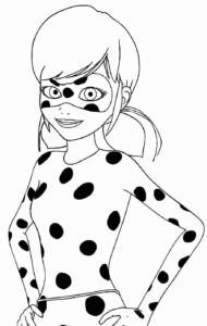 Desenho de Ladybug Desenho Colorir Imprimir 09