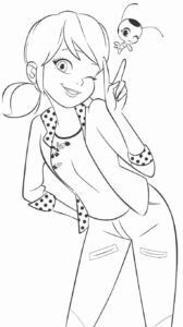 Desenho de Ladybug Desenho Colorir Imprimir 44