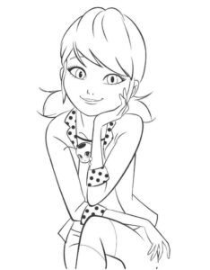 Desenho de Ladybug Desenho Colorir Imprimir 45