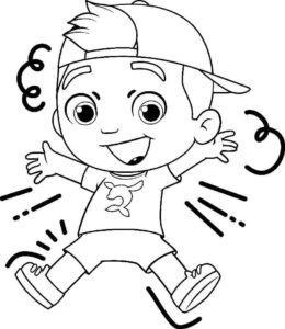 Desenho de Luccas Neto Desenho Colorir Imprimir 06