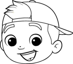 Desenho de Luccas Neto Desenho Colorir Imprimir 07