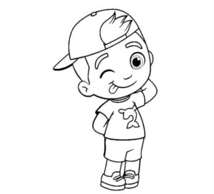 Desenho de Luccas Neto Desenho Colorir Imprimir 08