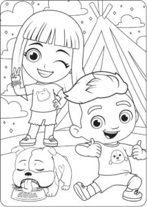 Desenho de Luccas Neto Desenho Colorir Imprimir 10