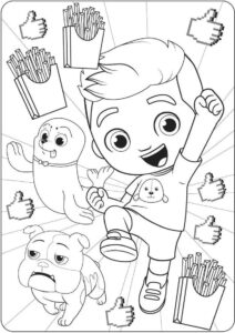 Desenho de Luccas Neto Desenho Colorir Imprimir 11