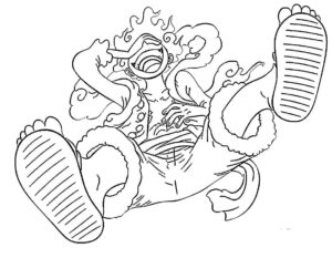 Desenho de Luffy Desenho Colorir Imprimir 11