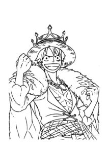 Desenho de Luffy Desenho Colorir Imprimir 29