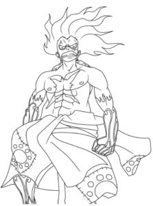 Desenho de Luffy Desenho Colorir Imprimir 32
