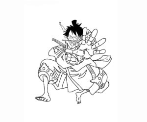 Desenho de Luffy Desenho Colorir Imprimir 38