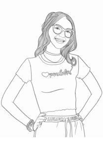 Desenho de Luluca Desenho Colorir Imprimir 2