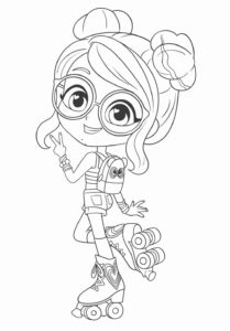 Desenho de Luluca Desenho Colorir Imprimir 5
