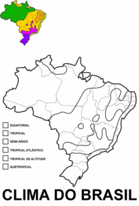 Desenho de Mapa Do Brasil Desenho Colorir Imprimir 01