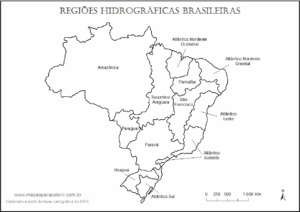 Desenho de Mapa Do Brasil Desenho Colorir Imprimir 02