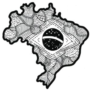 Desenho de Mapa Do Brasil Desenho Colorir Imprimir 10