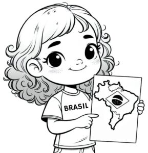 Desenho de Mapa Do Brasil Desenho Colorir Imprimir 20