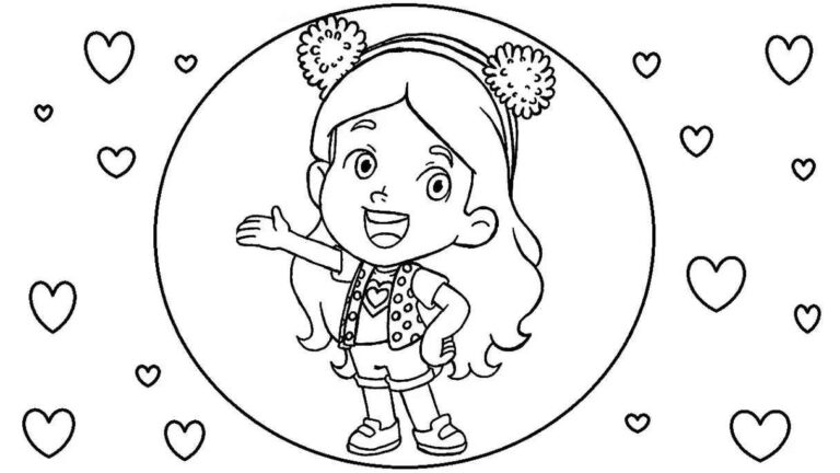 Desenhos da Maria Clara e JP para Imprimir e Colorir