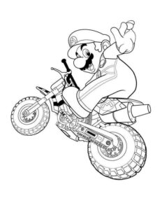 Desenho de Mario Bros Desenho Colorir Imprimir 12