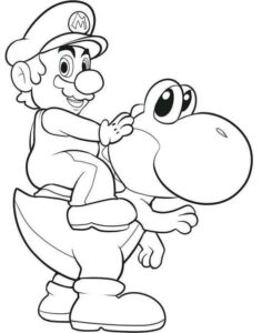 Desenho de Mario Bros Desenho Colorir Imprimir 18