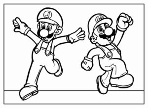 Desenho de Mario Bros Desenho Colorir Imprimir 27