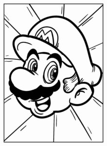 Desenho de Mario Bros Desenho Colorir Imprimir 34