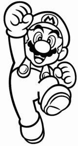 Desenho de Mario Bros Desenho Colorir Imprimir 47