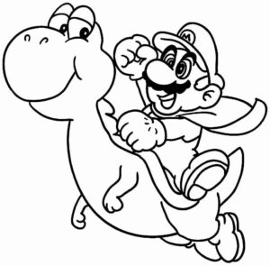 Desenho de Mario Bros Desenho Colorir Imprimir 52