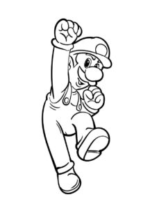 Desenho de Mario Bros Desenho Colorir Imprimir 57