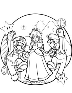Desenho de Mario Bros Desenho Colorir Imprimir 58