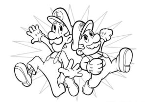 Desenho de Mario Bros Desenho Colorir Imprimir 61