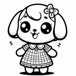 Desenho de Menina Desenho Colorir Imprimir 12