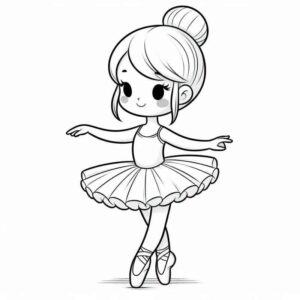 Desenho de Menina Desenho Colorir Imprimir 14