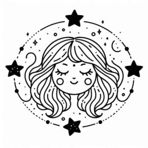 Desenho de Menina Desenho Colorir Imprimir 15