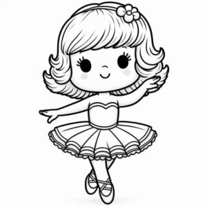Desenho de Menina Desenho Colorir Imprimir 25