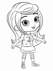 Desenho de Menina Desenho Colorir Imprimir 27