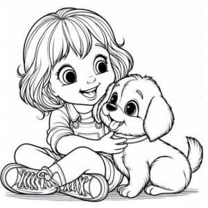 Desenho de Menina Desenho Colorir Imprimir 29
