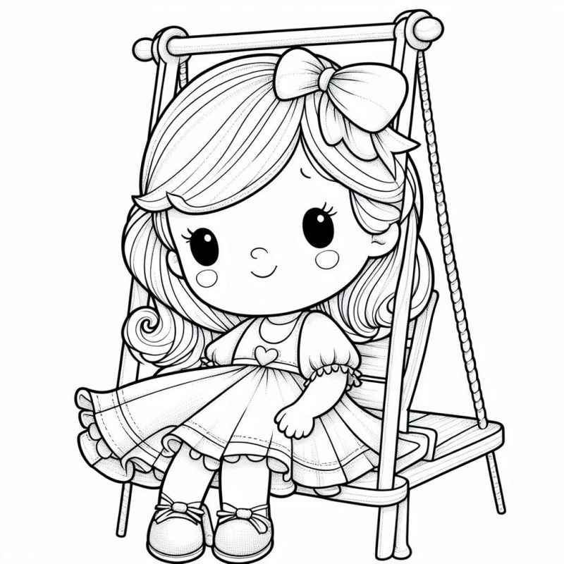 Desenho de Menina Desenho Colorir Imprimir 31