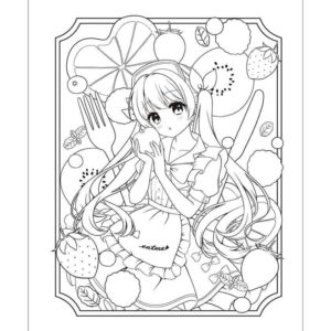 Desenho de Menina Desenho Colorir Imprimir 40