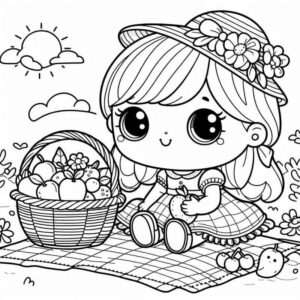 Desenho de Menina Desenho Colorir Imprimir 51