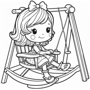 Desenho de Menina Desenho Colorir Imprimir 76
