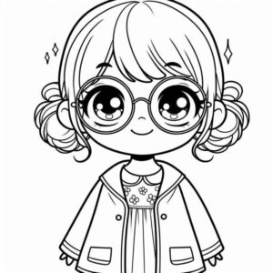 Desenho de Menina Desenho Colorir Imprimir 79