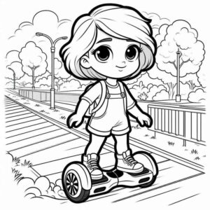 Desenho de Menina Desenho Colorir Imprimir 81
