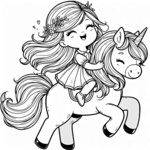 Desenho de Menina Desenho Colorir Imprimir 84