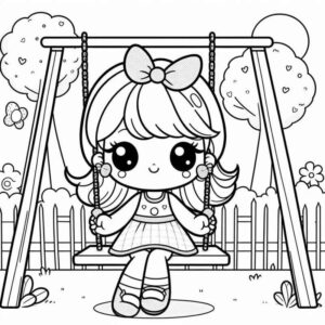 Desenho de Menina Desenho Colorir Imprimir 85