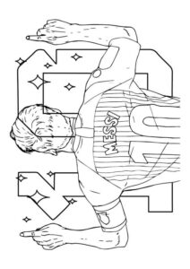 Desenho de Messi Desenho Colorir Imprimir 33