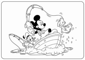 Desenho de Mickey Desenho Colorir Imprimir 012