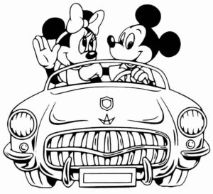 Desenho de Mickey Desenho Colorir Imprimir 013