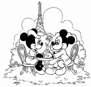 Desenho de Mickey Desenho Colorir Imprimir 017