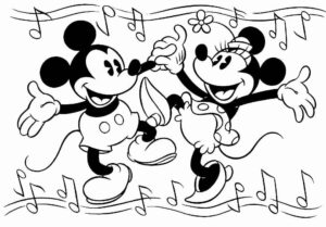 Desenho de Mickey Desenho Colorir Imprimir 026