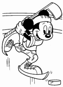 Desenho de Mickey Desenho Colorir Imprimir 027