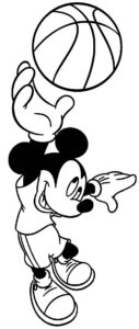Desenho de Mickey Desenho Colorir Imprimir 033