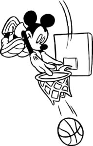 Desenho de Mickey Desenho Colorir Imprimir 034